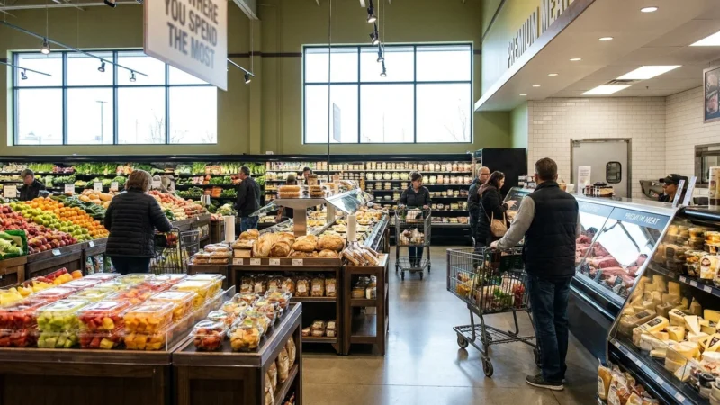 10 Grocery Aisles Where Shoppers Overspend The Most