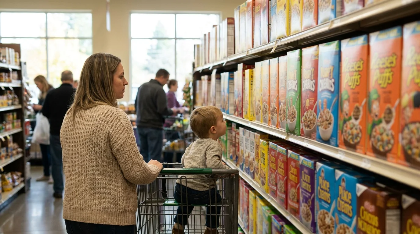 Tip #3: The Cereal and Breakfast Aisle