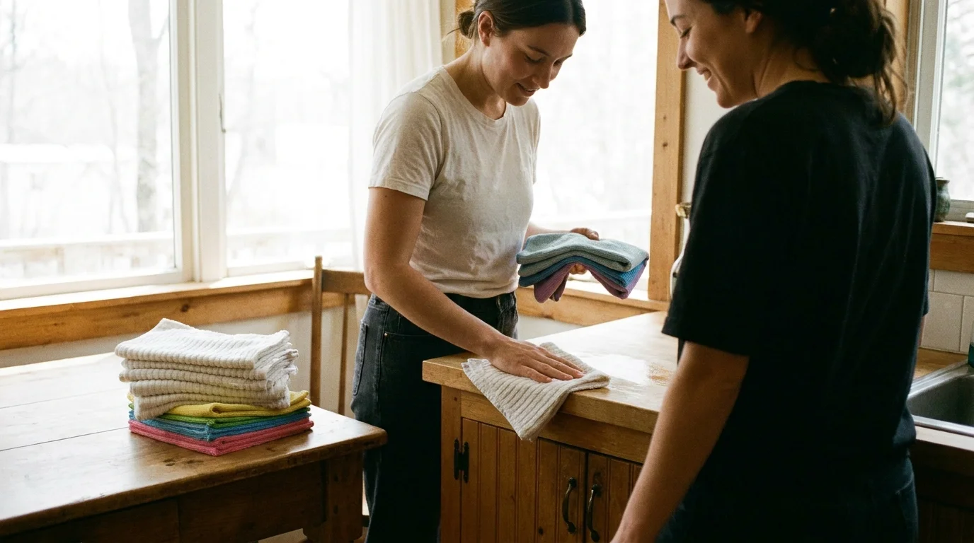 Tip #5: Bar Mop Towels and Microfiber Cloths
