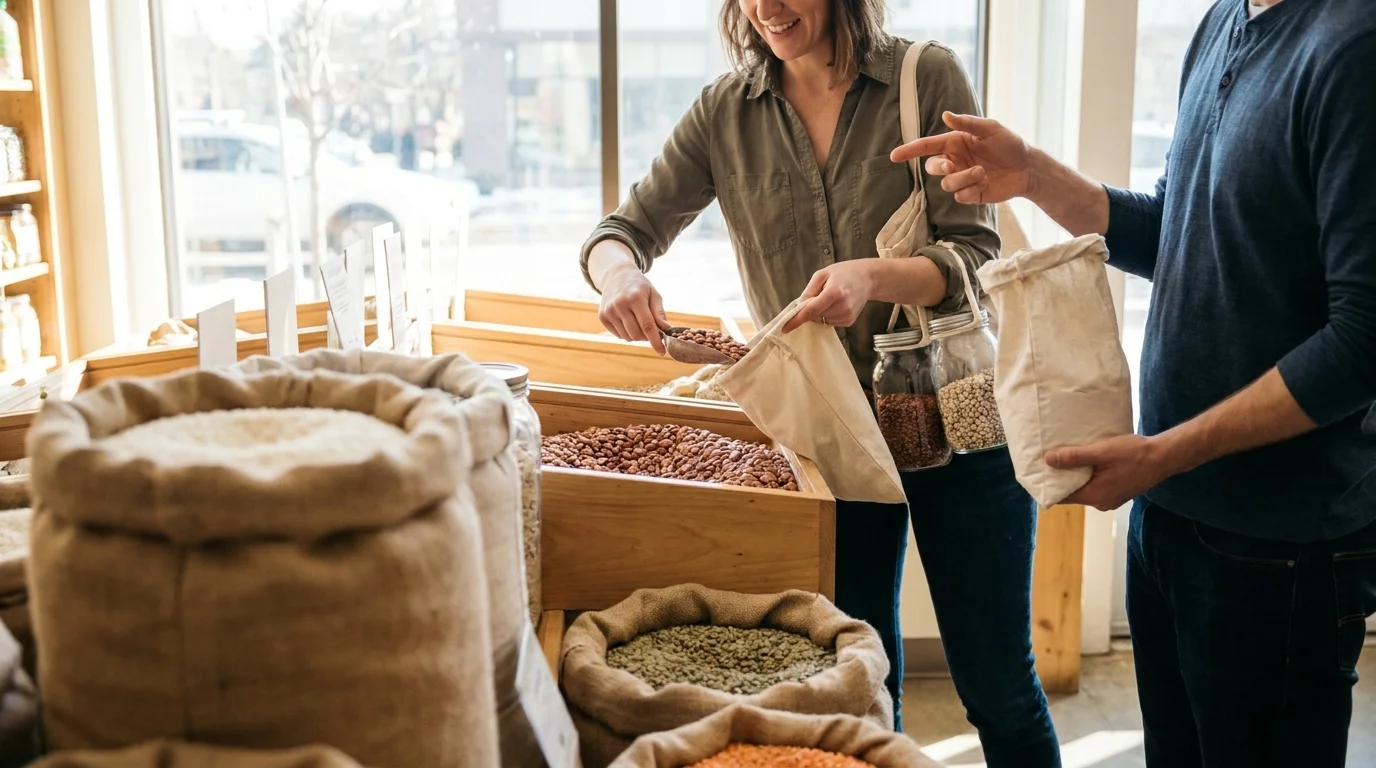 Tip #6: Bulk Dry Groceries Like Rice, Beans, and Flour