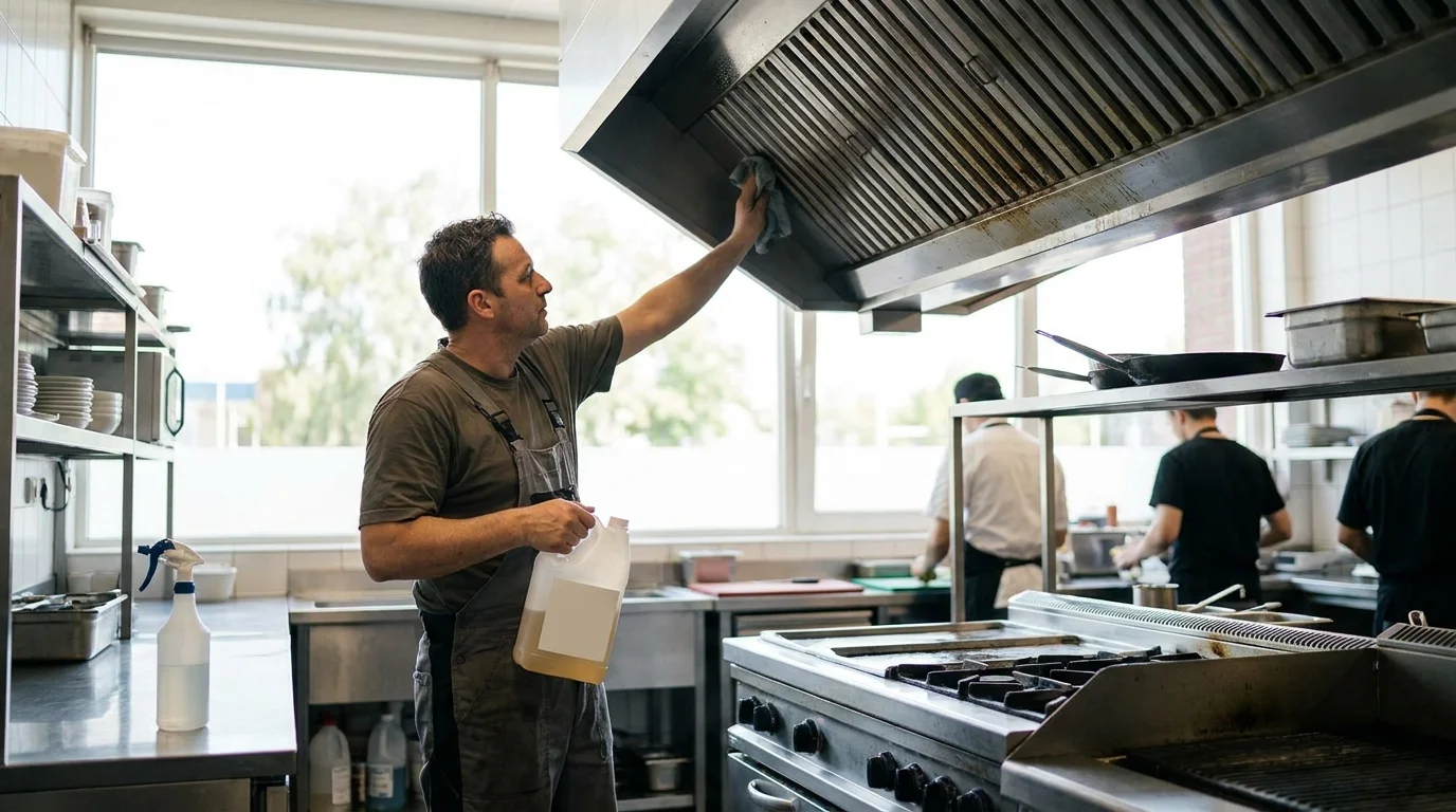 Tip #7: Concentrated Commercial Degreasers and Cleaners