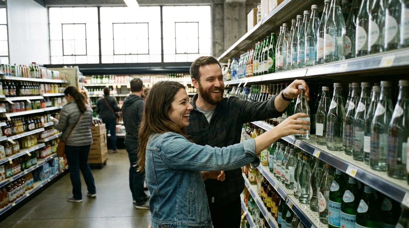 Tip #7: The Beverage and Bottled Water Section