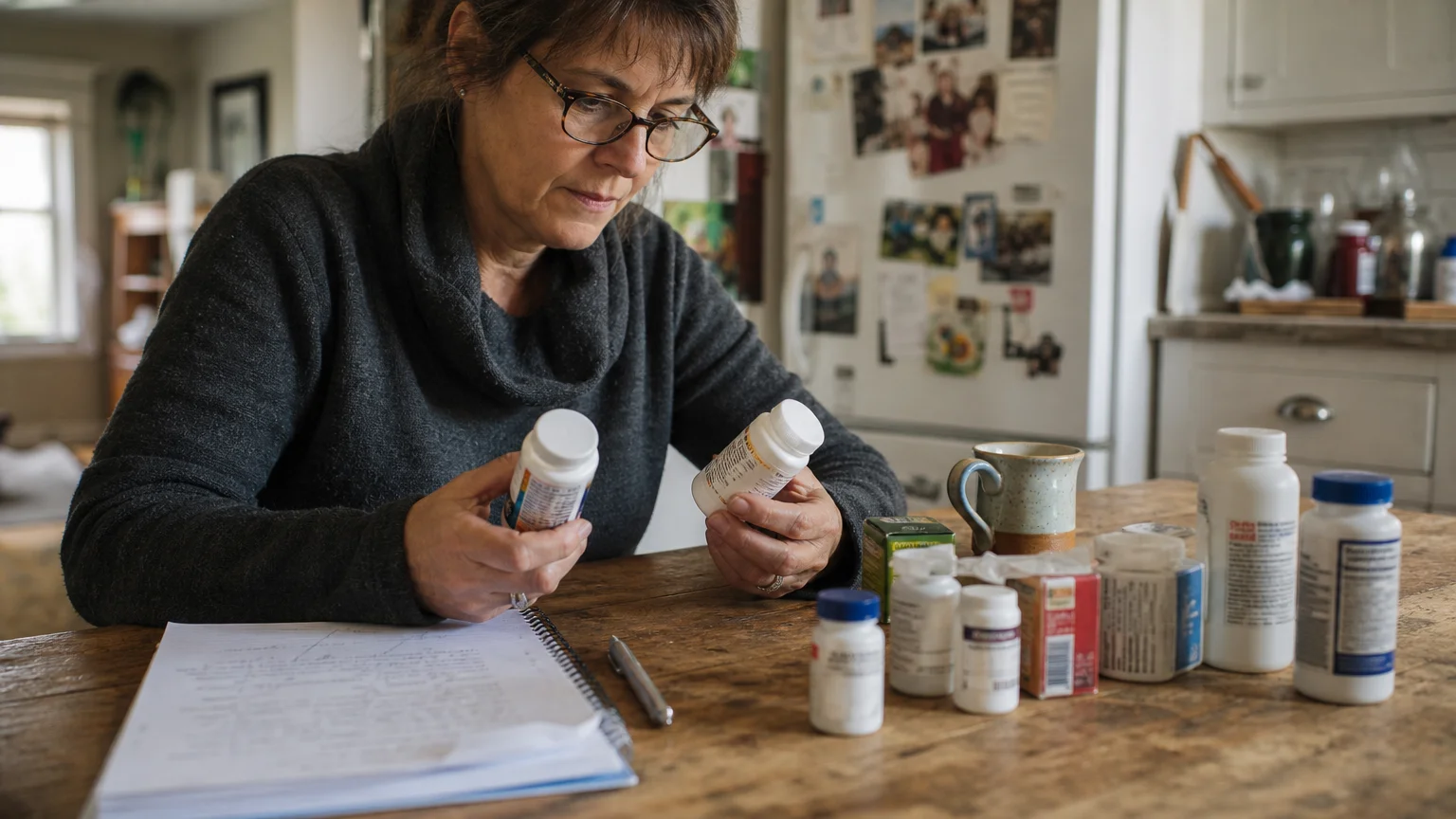 Editorial photograph illustrating: Tip #1: Equate Over-the-Counter Medications