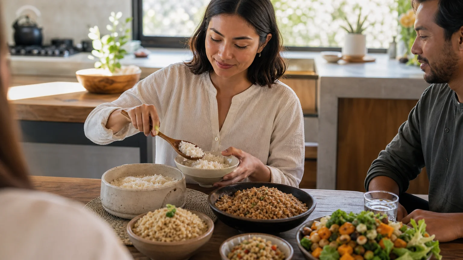 Tip #1: White Rice and Versatile Whole Grains