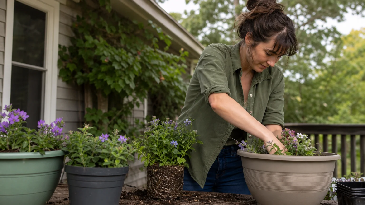 Tip #4: Plastic Planters and Outdoor Gardening Basics